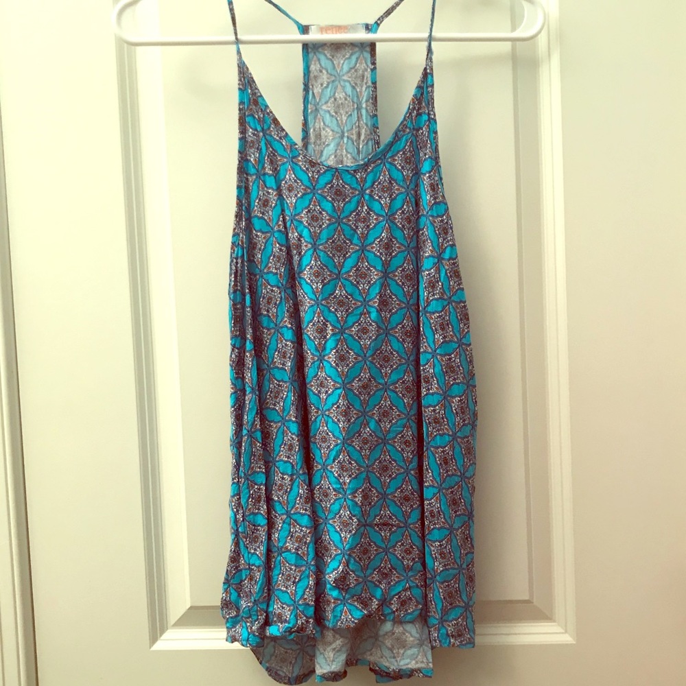 Patterned tank top